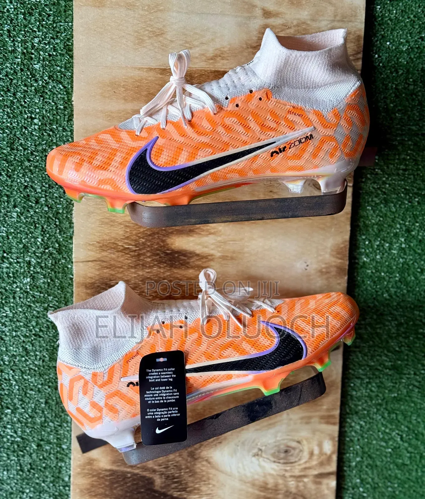Orange Nike Mercurial Airzoom Superfly 9 Fg 35-45