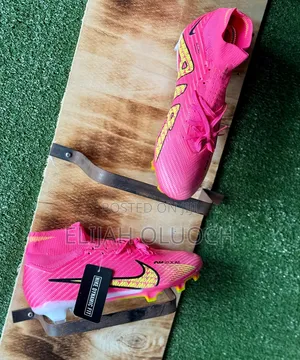 Red High Cut Nike Mercurial Airzoom Superfly 9 Fg  
35-45