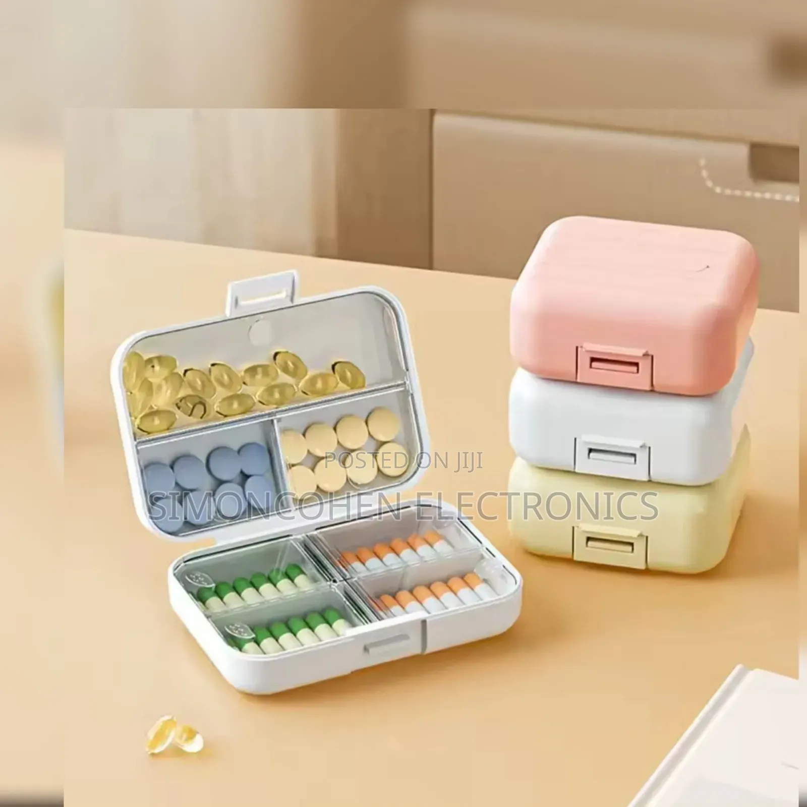 7 Grid Portable Pill Box