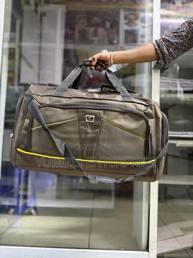 Brown Big Size Oxford Material Travelling Bags