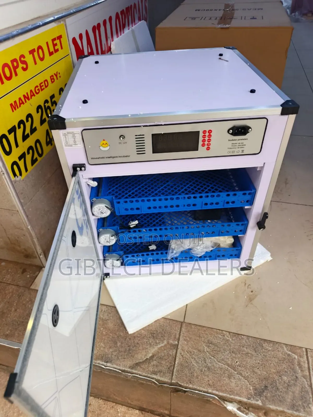 204 Eggs Automatic Incubator Ac/Dc