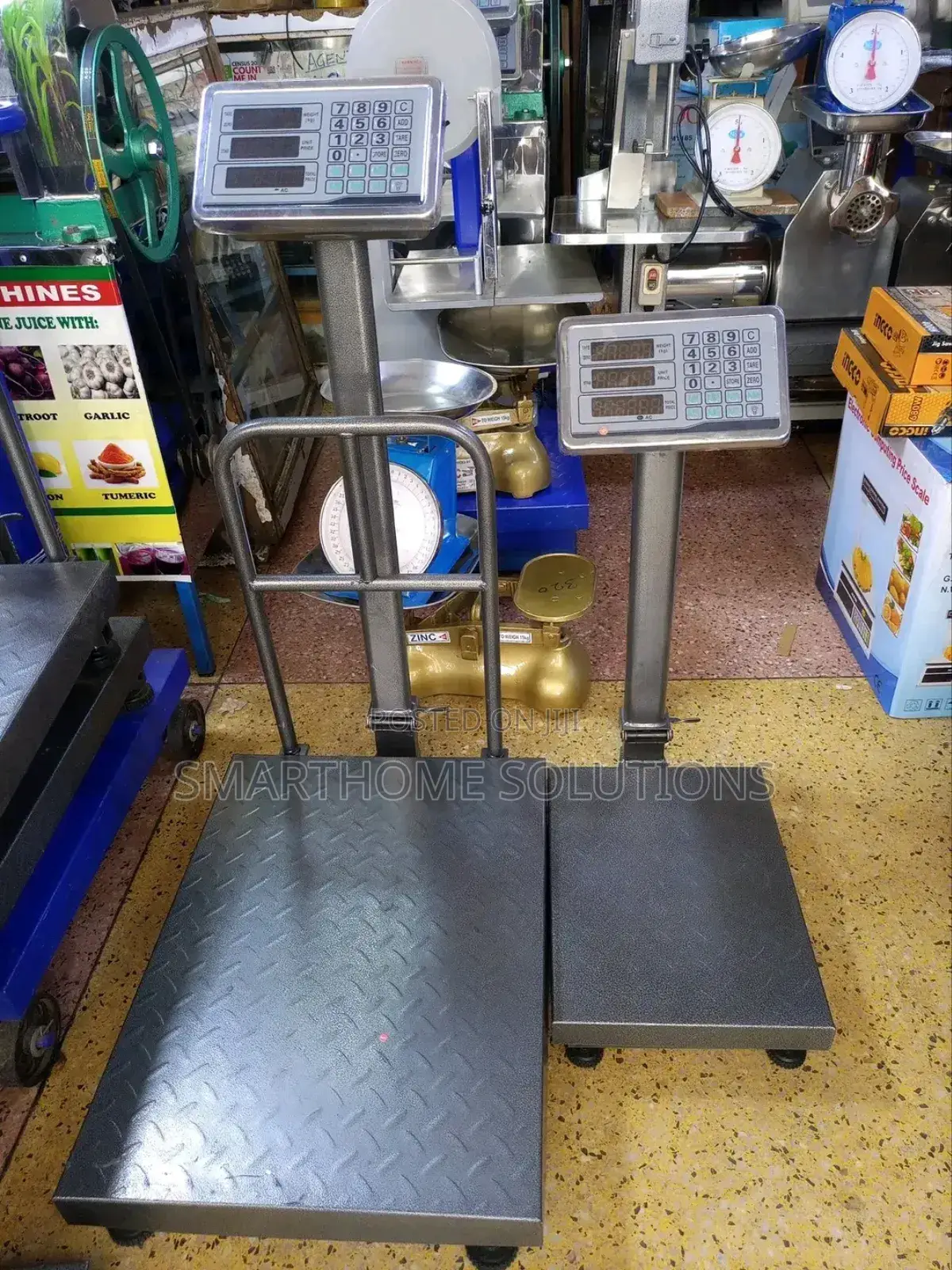 Accurate 150kg Commercial Weighing Scale With Guard