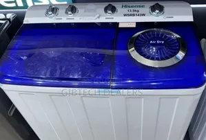 Hisense Washing Machine Twin Tub 13.5kg White Semi-Automatic Wsrb143w