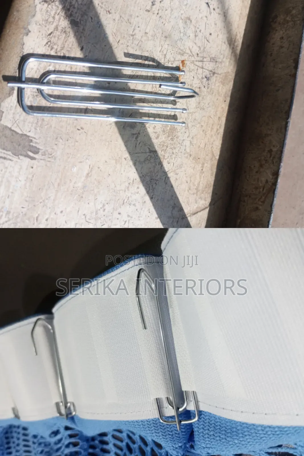 3 Pin Hook Hooks Pin Curtain Hooks Environmental Friendly