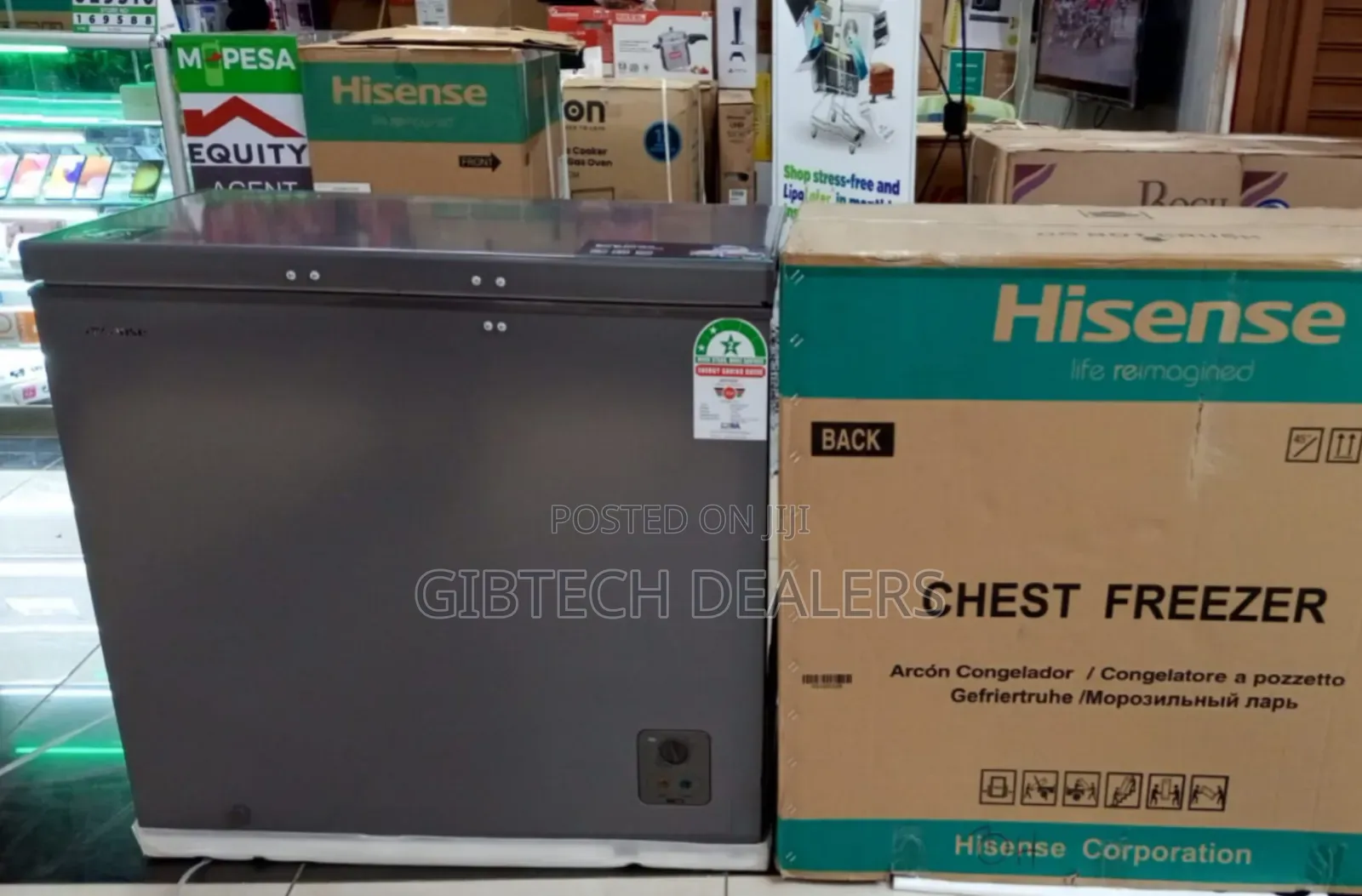 Hisense 198ltrs Fc198sh Chest Freezer