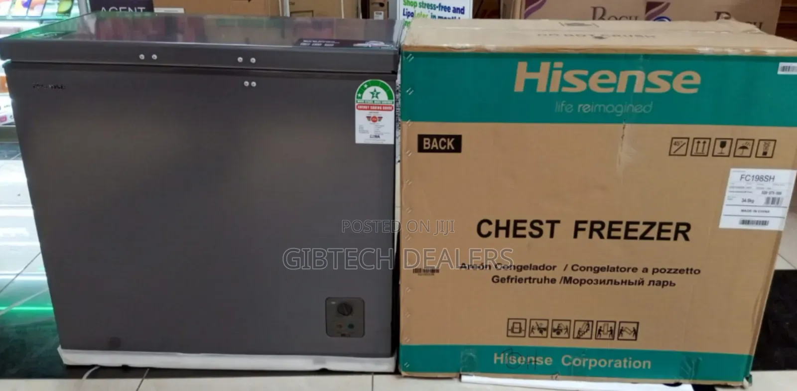 Hisense 245 Liters Fc245sh Dual Chest Freezer