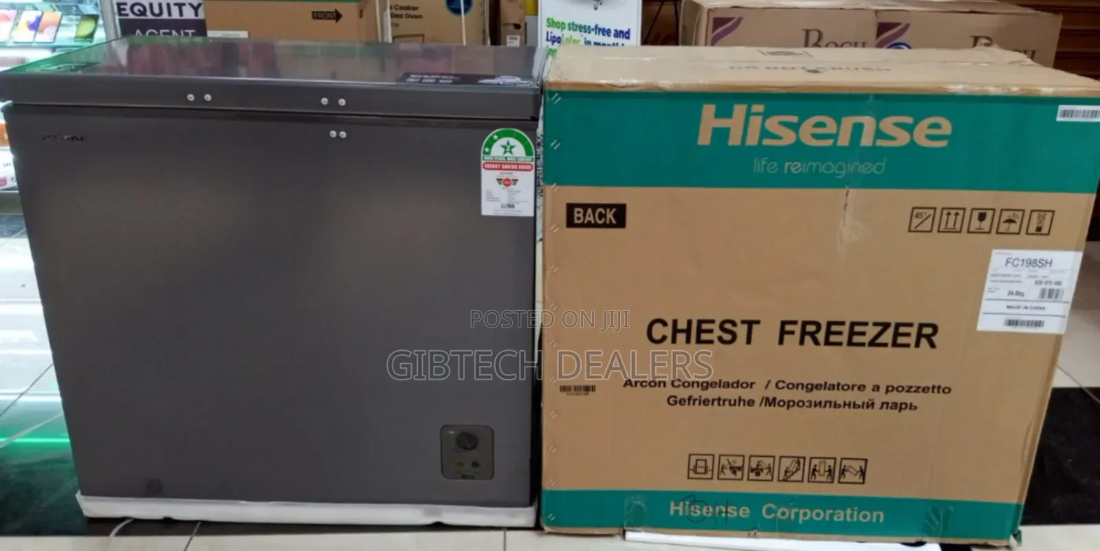 Hisense 245l Fc245sh Dual Chest Freezer