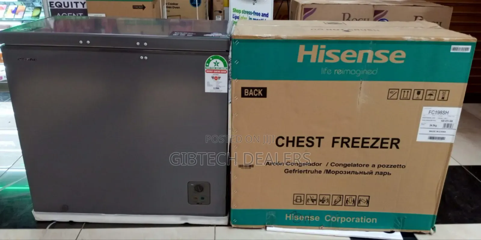 245l Hisense Fc245sh Dual Chest Freezer
