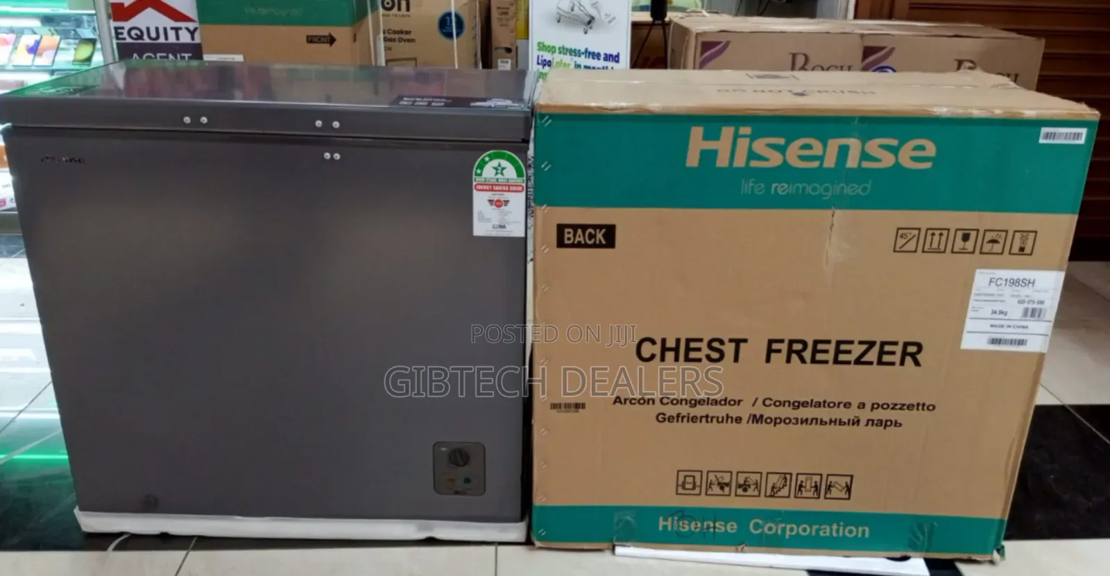 245ltrs Hisense Fc245sh Dual Chest Freezer
