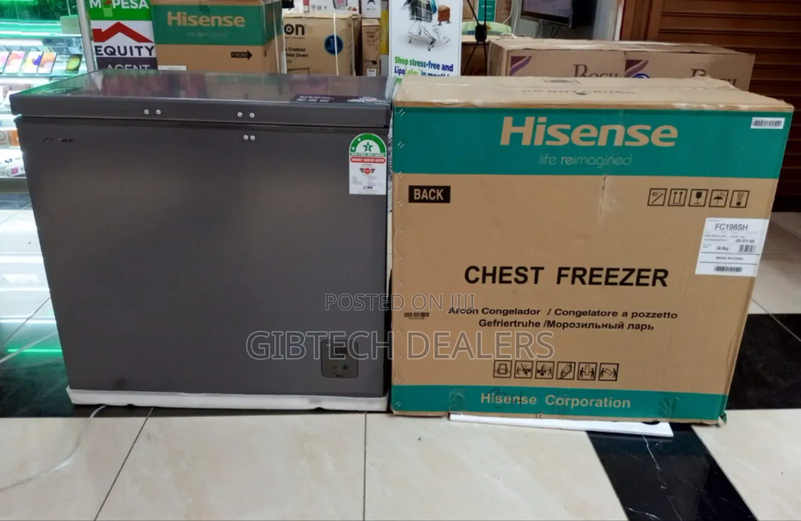 Hisense 245 LTRS Dual Chest Freezer