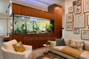 Custom Made Room Divider Aquarium - thumbnail 2