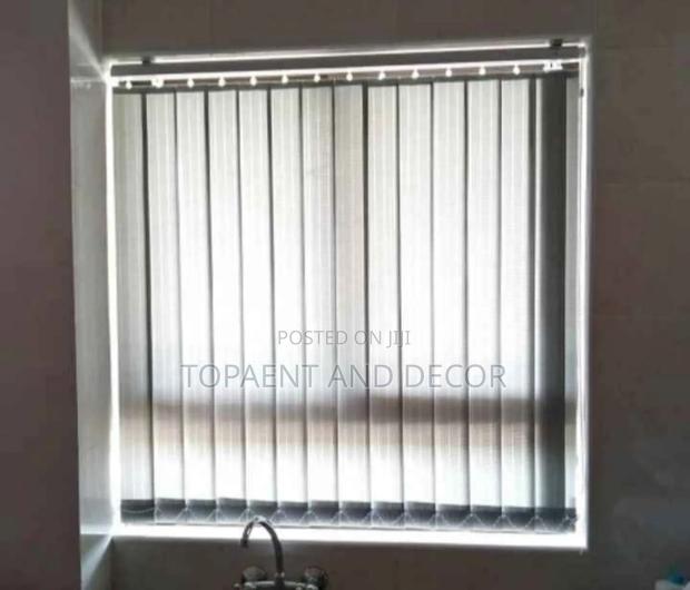 Perfect Vertical Blinds for Kitchen Windows Absorbs Water - main view