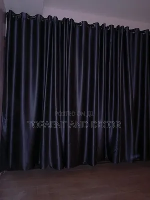 Elegant Black Out Window Curtains