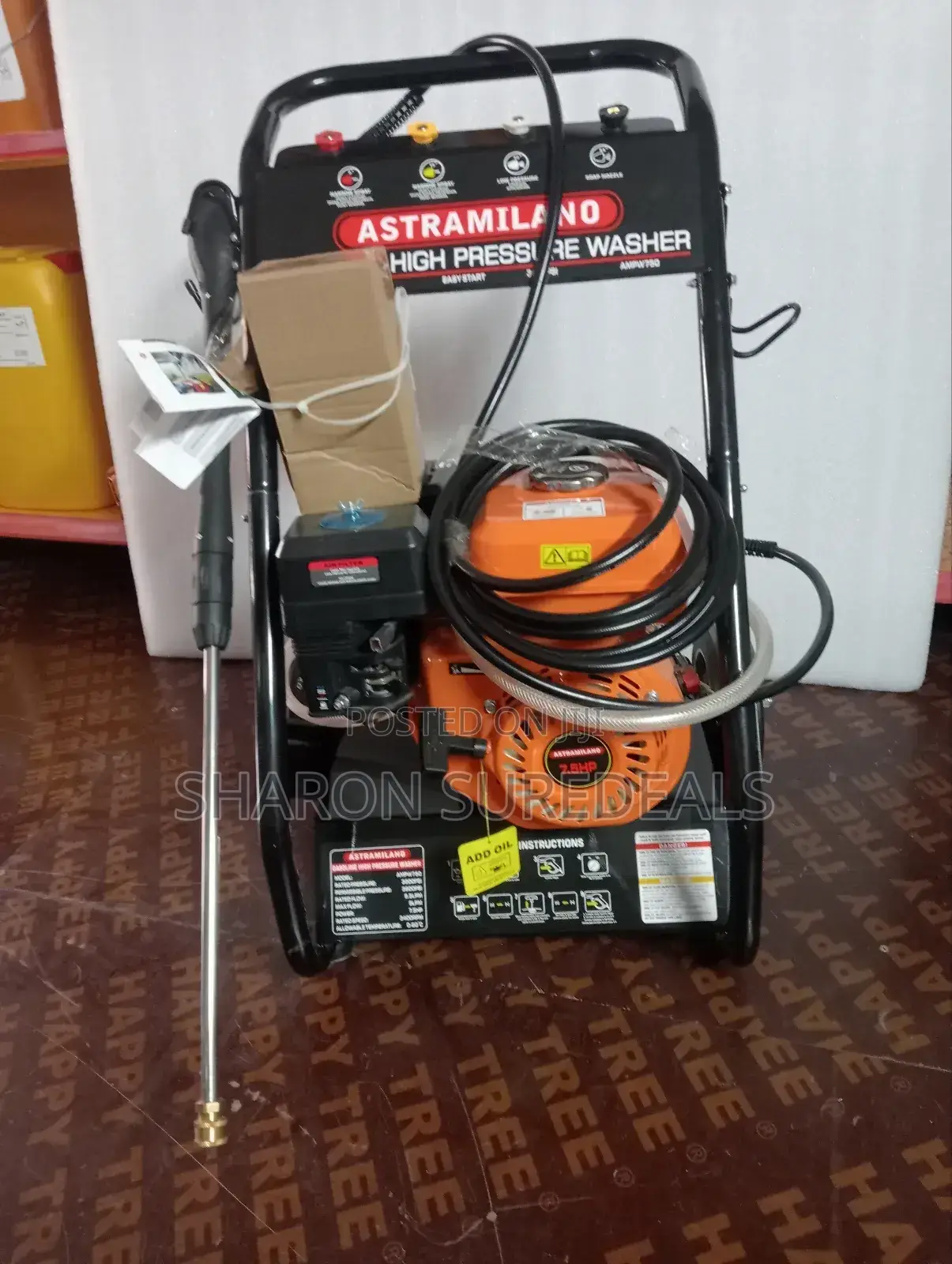 Heavy Duty High Pressure Washer 3600psi