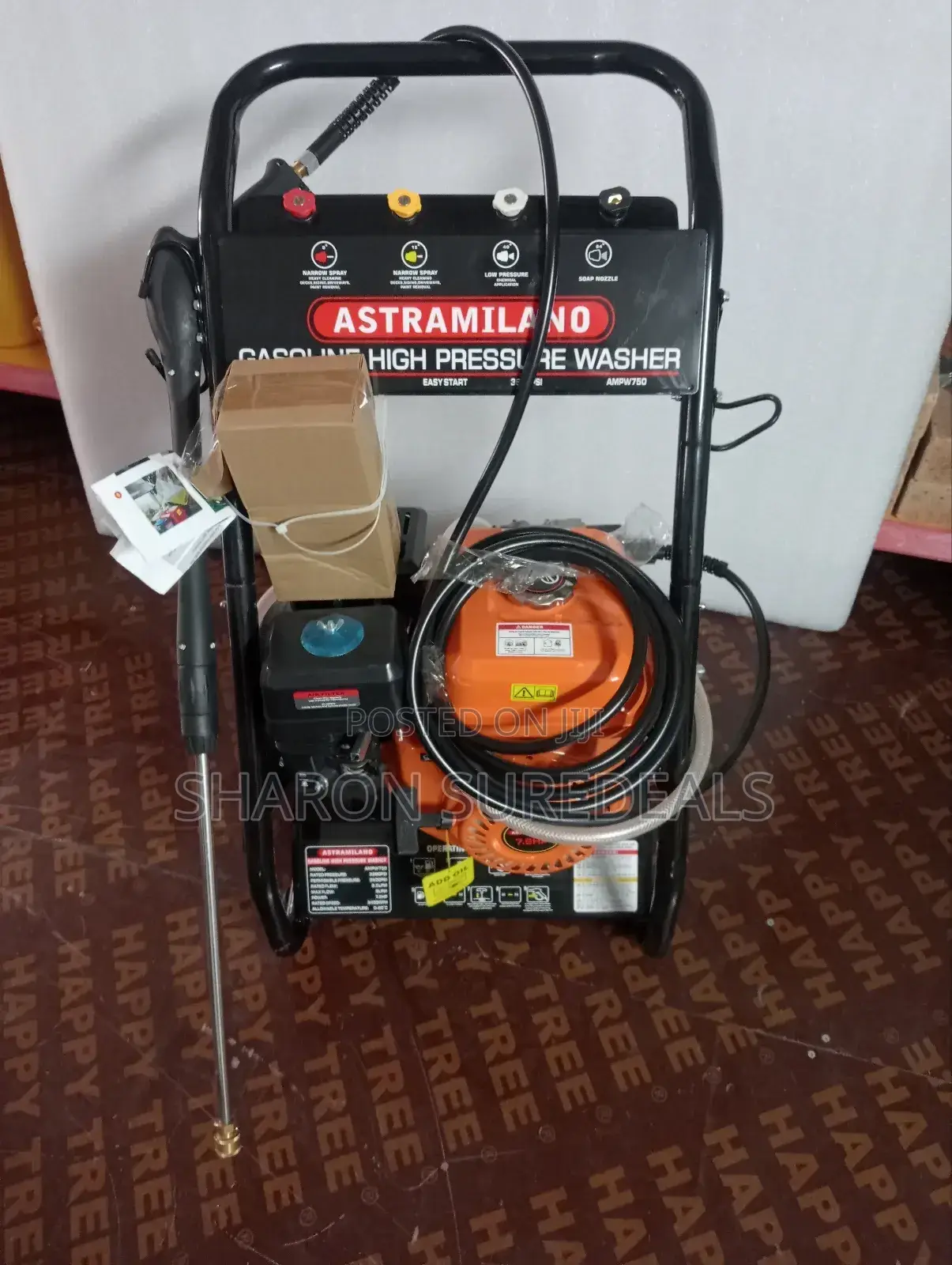 3600psi Quality Car Wash Machine/Astramilano Petrol Pressure Washer