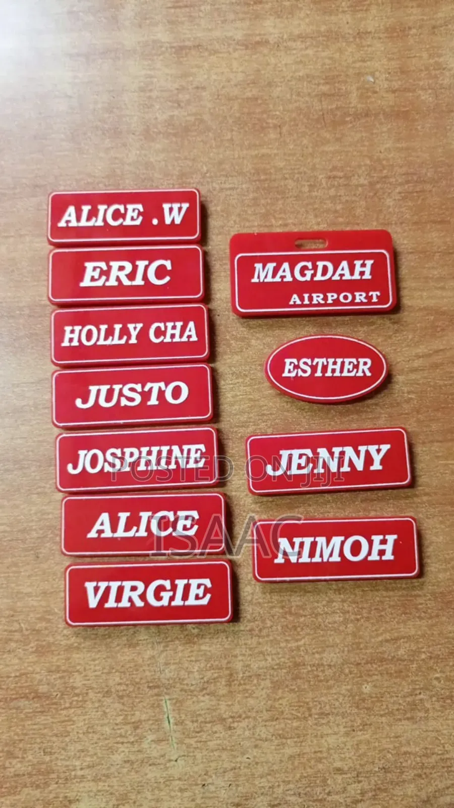 Name Tags and Other Tags