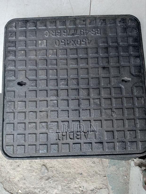 Cast Iron Heavy Duty Manhole Cover/450×450