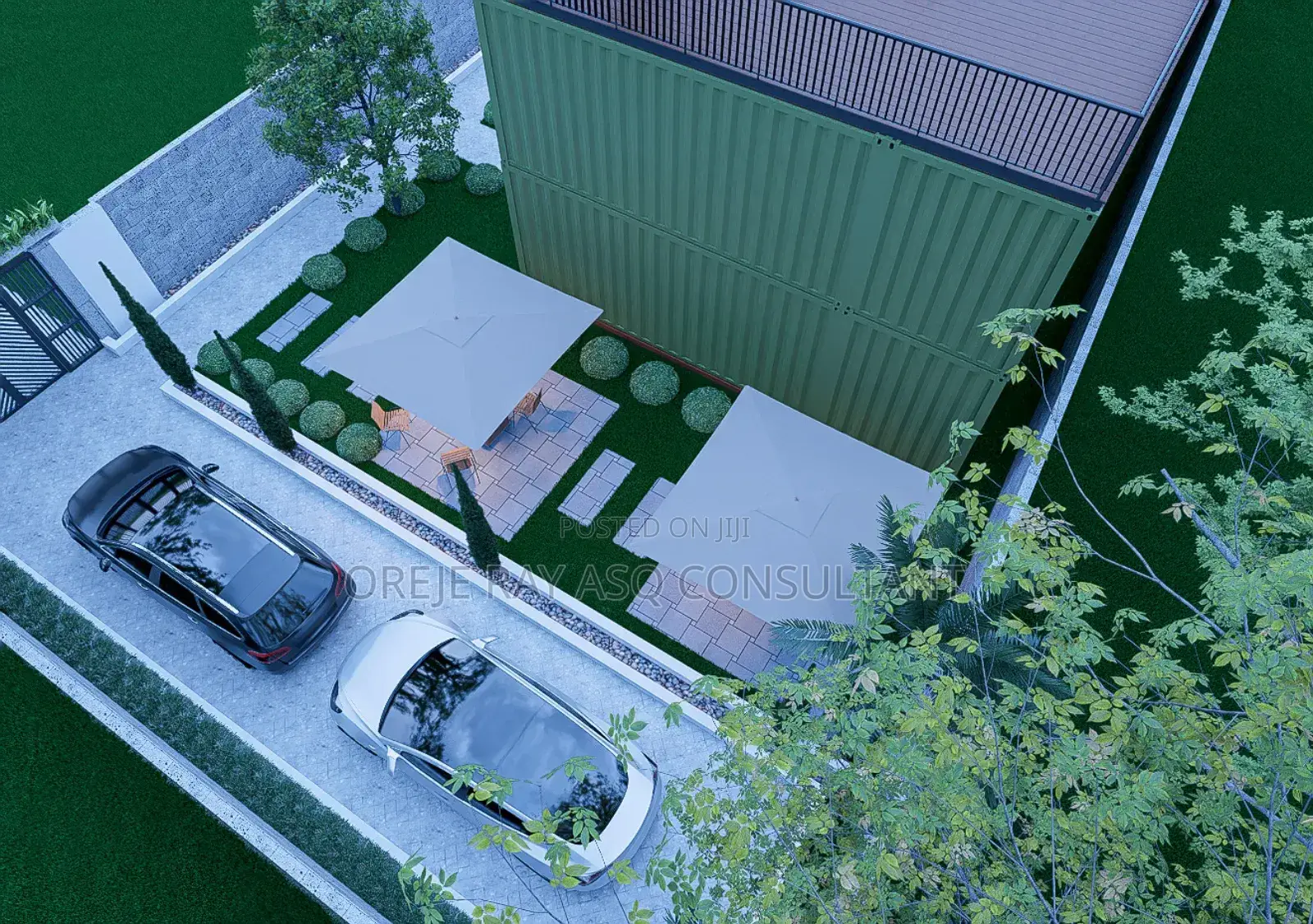 Container Design .And Architectural Plan