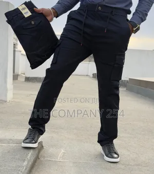 Quality Casual Khaki Made Side Pocket Slim Fit Cargo Pant Trouser