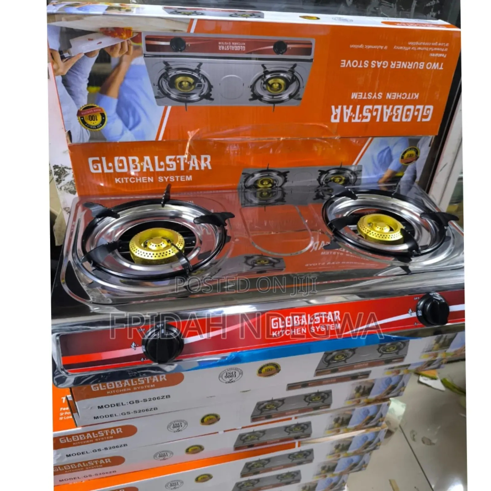 *Globalstar  2 Burner Stainless Steel