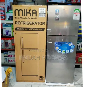 *Mika Fridge Double Door 138litres