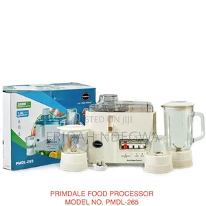 Primdale 4 In 1 Juicer -blender-grinder And Mill Food Processor