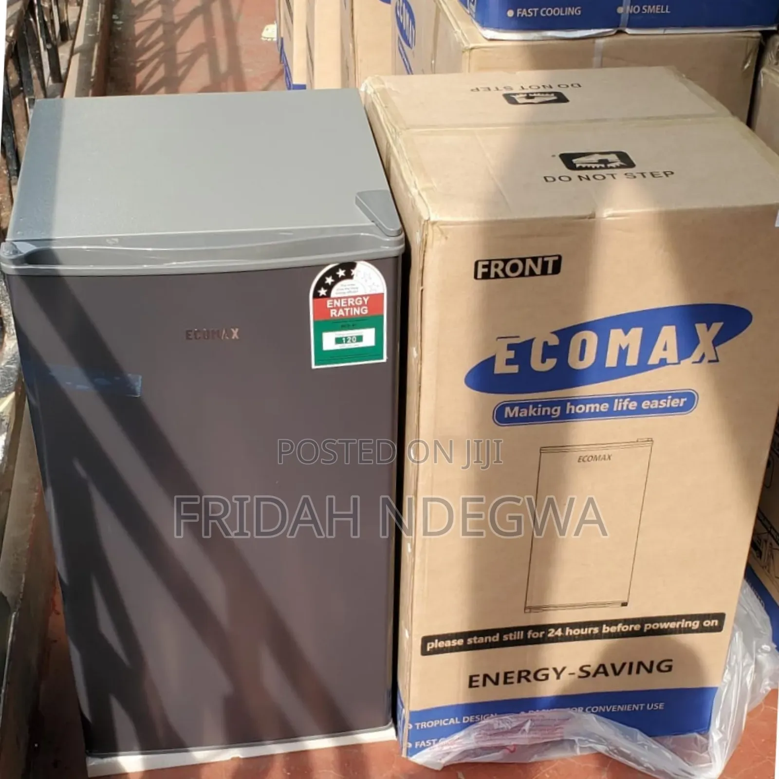 Ecomax 90 Litres Dark Silver Single Door Refrigerator