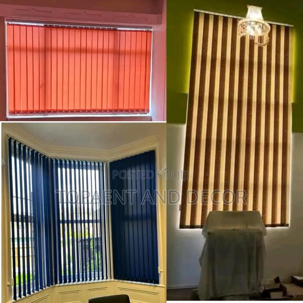 Unique Match Vertical Window Blinds
