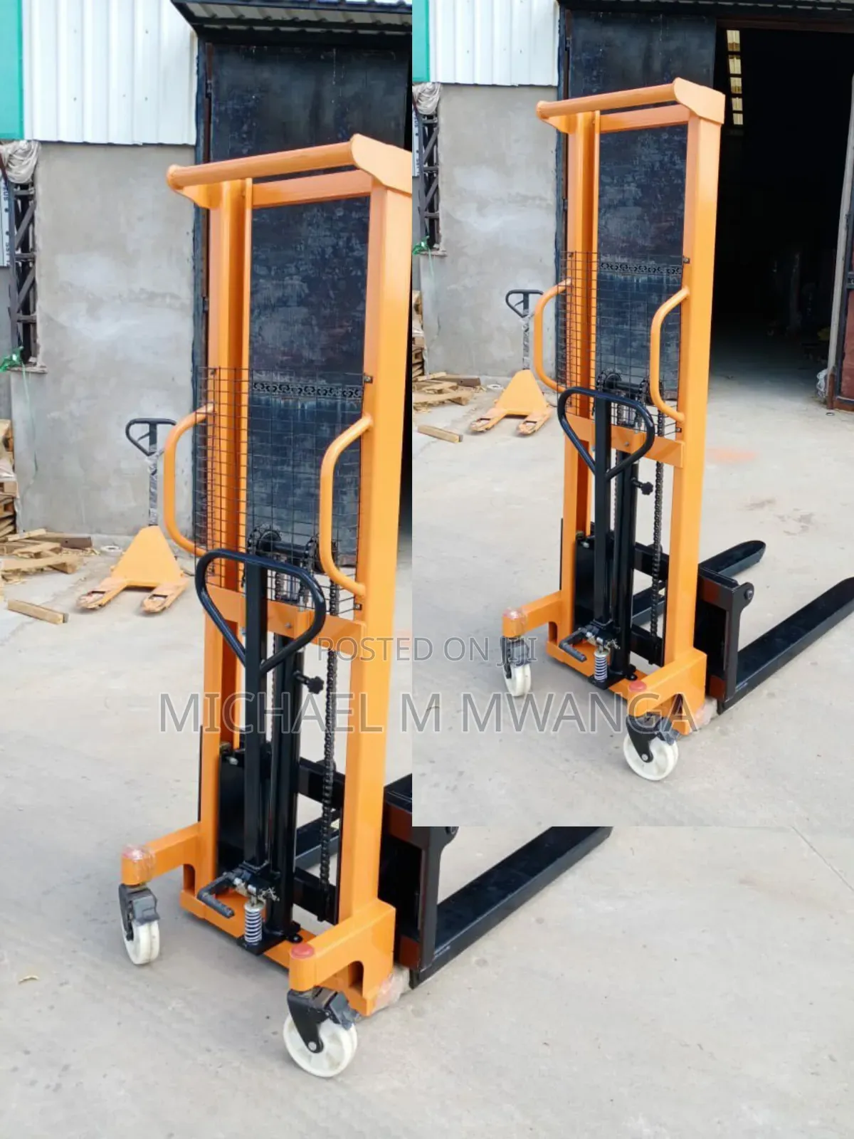 Safe Handling Manual Stacker