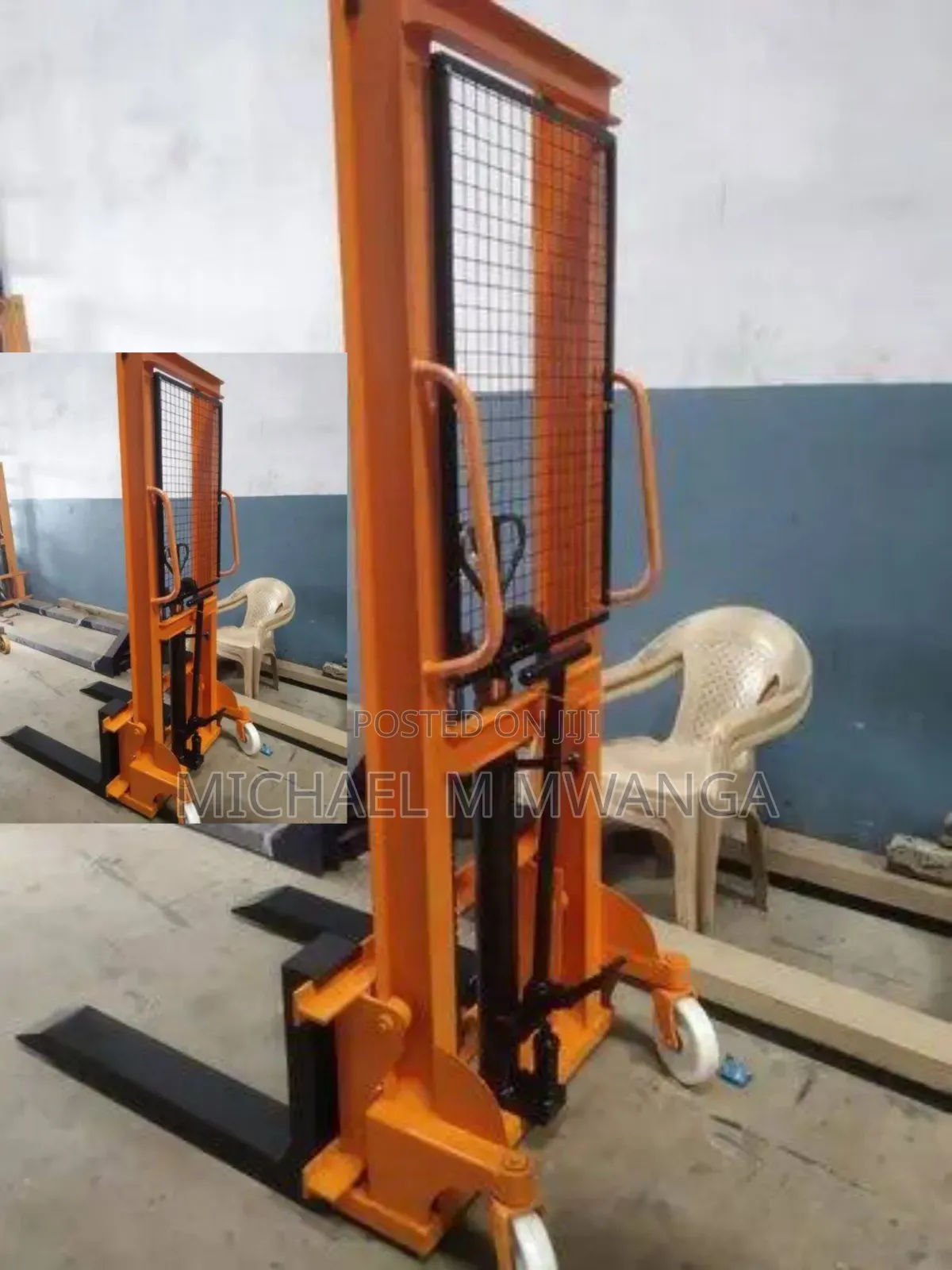 Easy Handling Manual Stacker