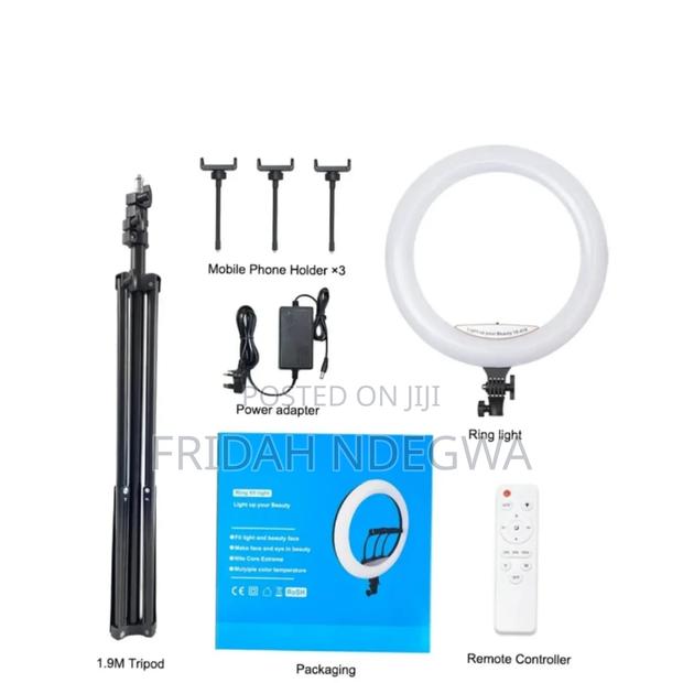 *45cms 18inchres 3 Modes Ring Light With Stand And Remote Control* - main view