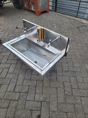 Stainless Steel Hospital Scrub Sink (Scrub Sink). - thumbnail 2