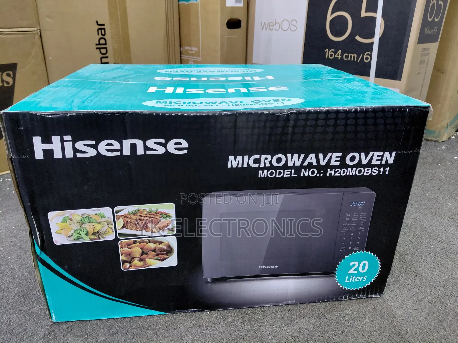 Hisense H20mobs11 Microwave Oven 20l Black