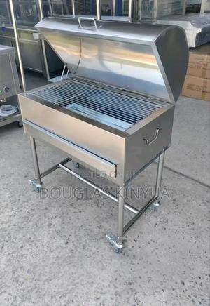 Stainless Steel Commercial Charcoal Grill ( Charcoal Choma Grill):