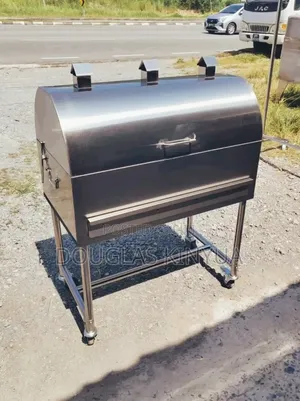 Ss Commercial Choma Grill ( Stainless Charcoal Grill).