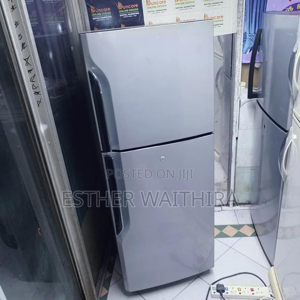 Well Maintained Sumsung Double Door Fridge - main view