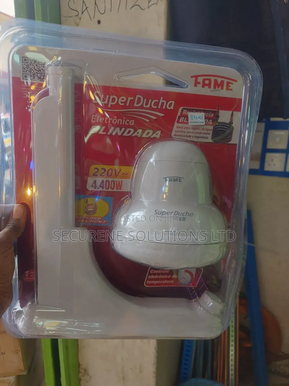 Fame Blindada Shower Head for Extremely Salty Water