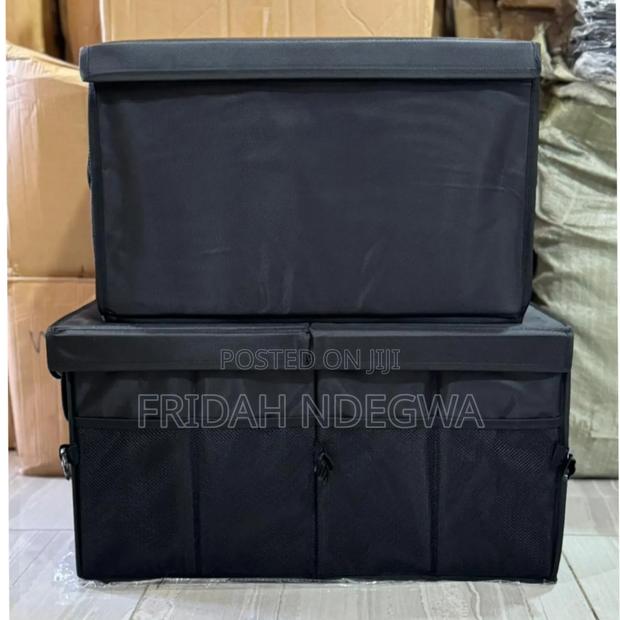 *Foldable Premium Car Trunk Boot Organizer