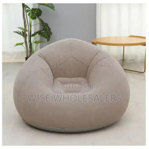 Bean Bag Chair With Manual Pump