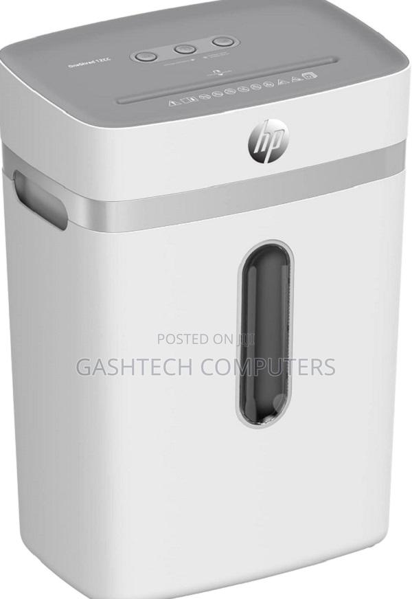 Hp Oneshred 12cc Shredder Security Level P-4 Cross Cut 12 Sheets 2802