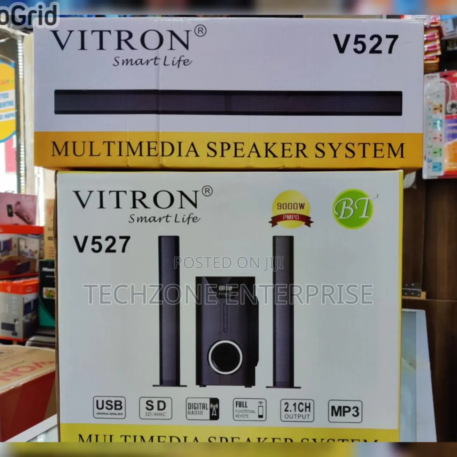 Vitron V527 2.1ch Mini Soundbar With 9000 Watts 