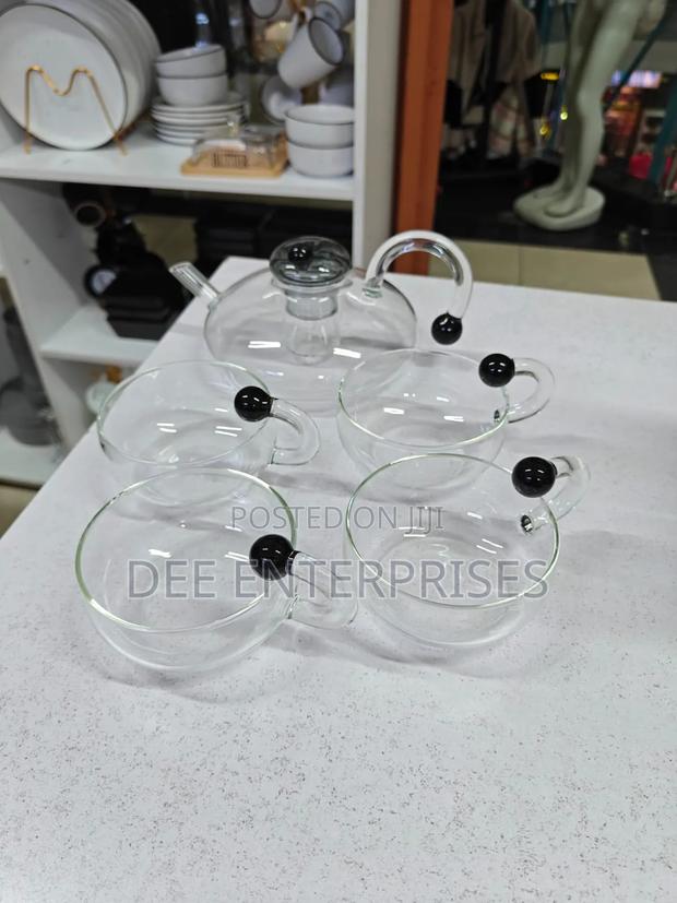 5pcs Heat Resistant Tea Set - thumbnail 3