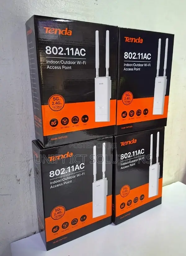 Tenda Oap1200 Ac1200 Indoor/Outdoor Gigabit Wireless Ap