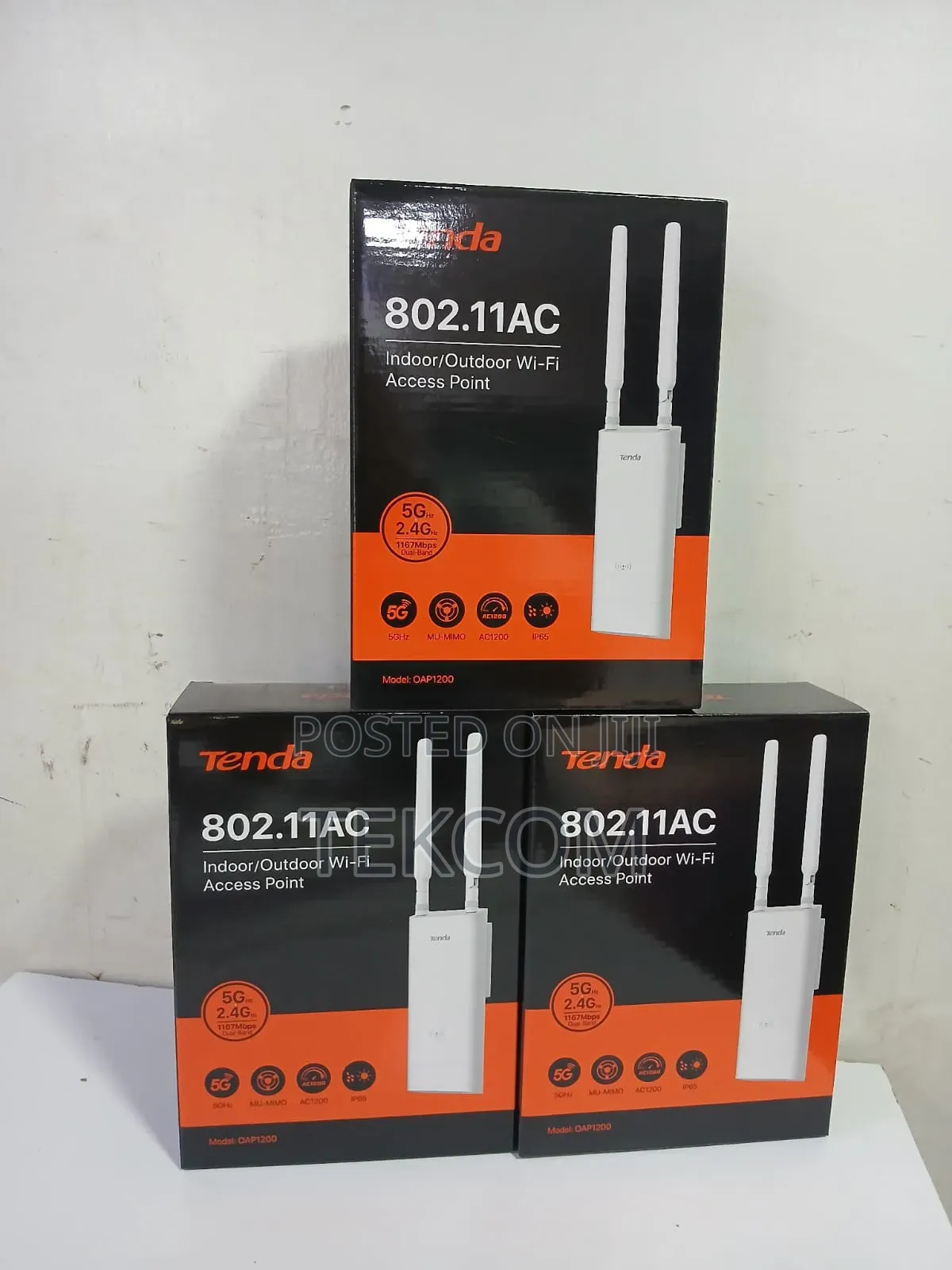 Tenda Oap 1200 Access Point Ac Indoor/Outdoor Wi-fi