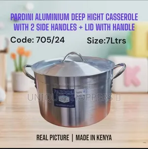 Pardini Aluminium Deep Casserole 7ltrs