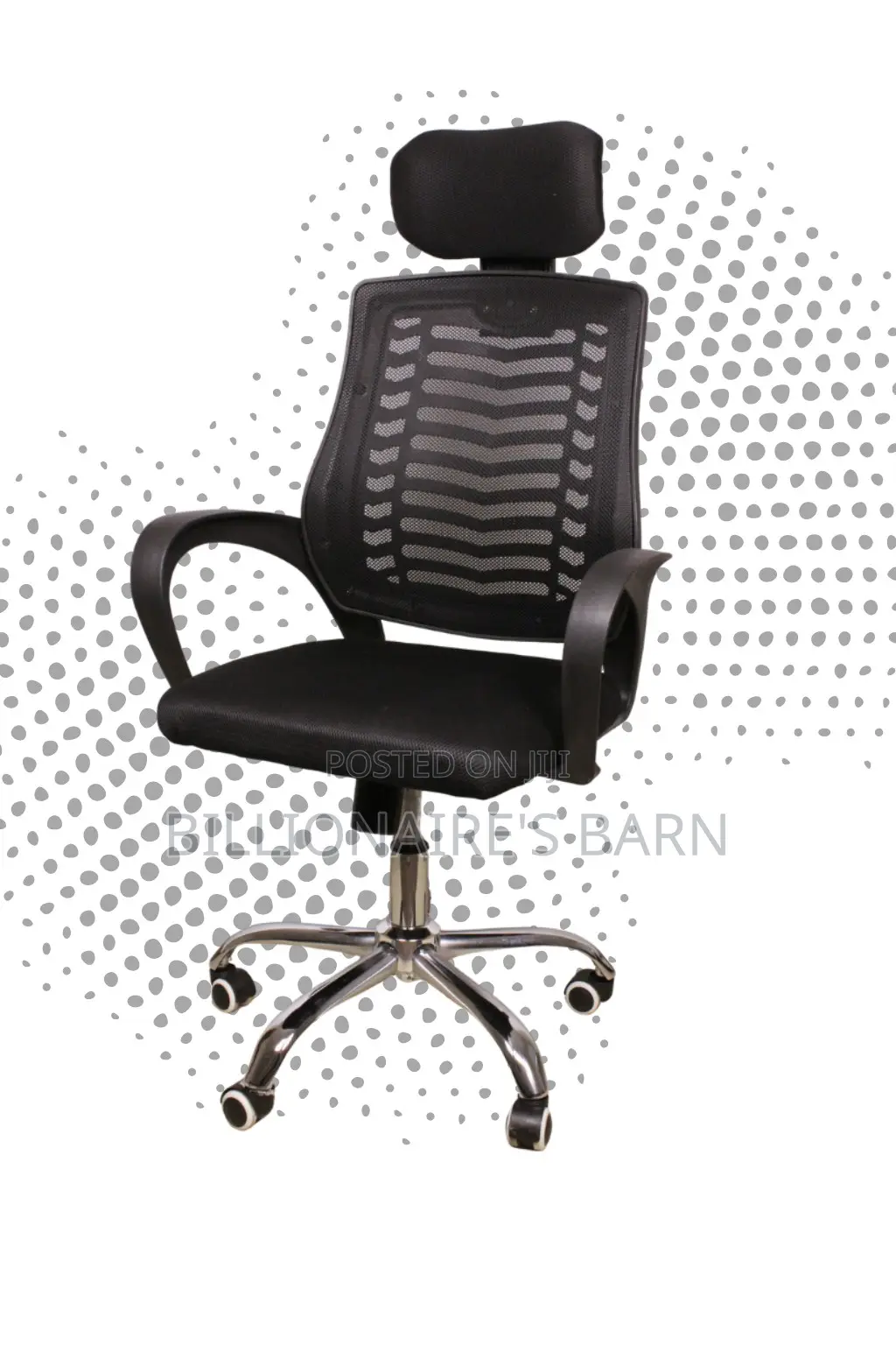 Secretarial Mesh Chair (Heavy-Duty) — Fast Seller