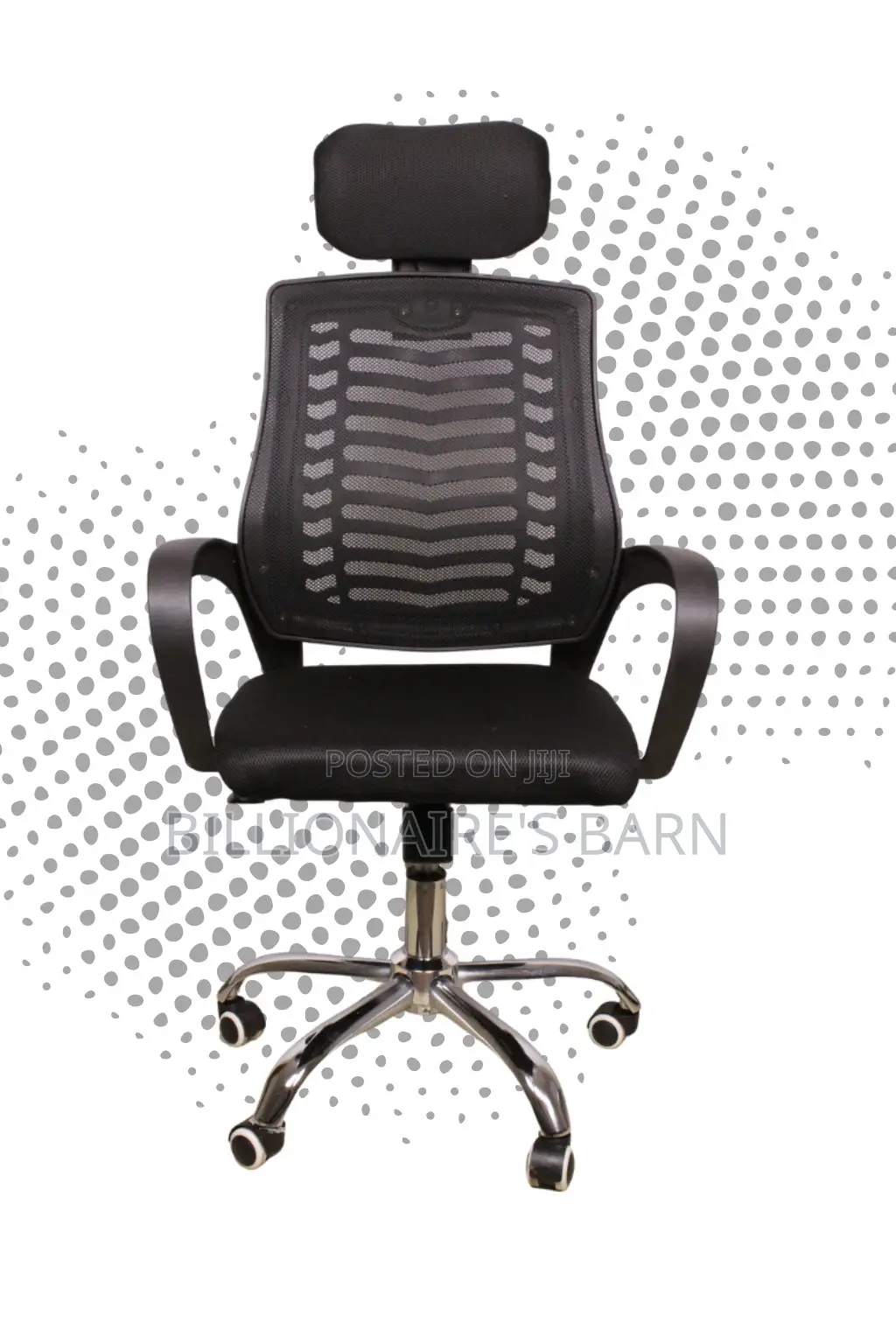 Secretarial Mesh Chair (Heavy-Duty) — Fast Seller