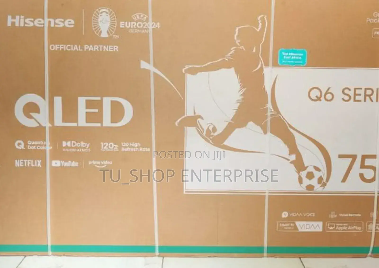Tv!! Hisense 75 Qled