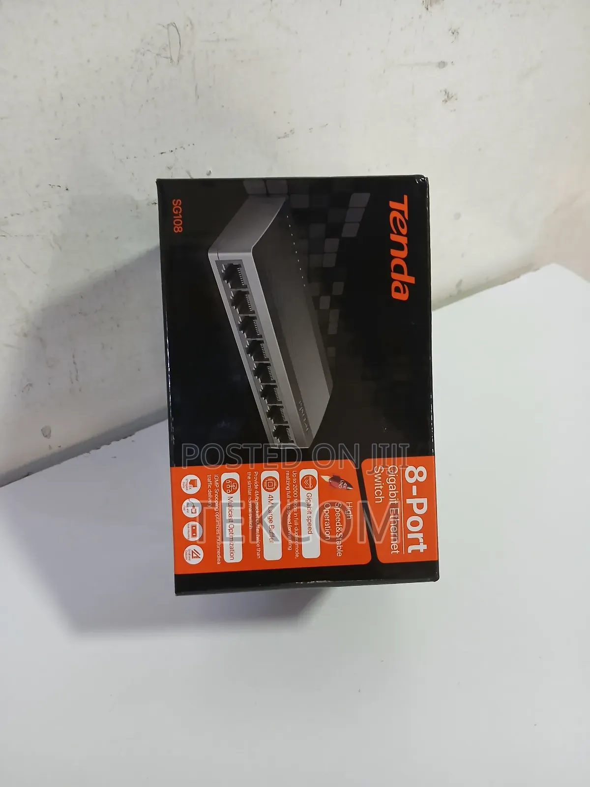 Tenda Sg108 8-port Gigabit Ethernet Desktop Switch