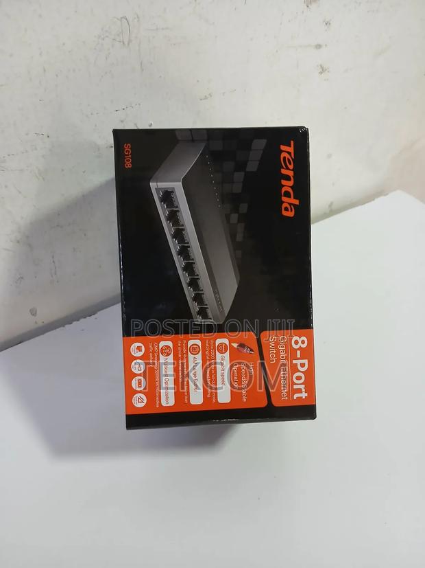 Tenda Sg108 8-port Gigabit Ethernet Desktop Switch - thumbnail 2